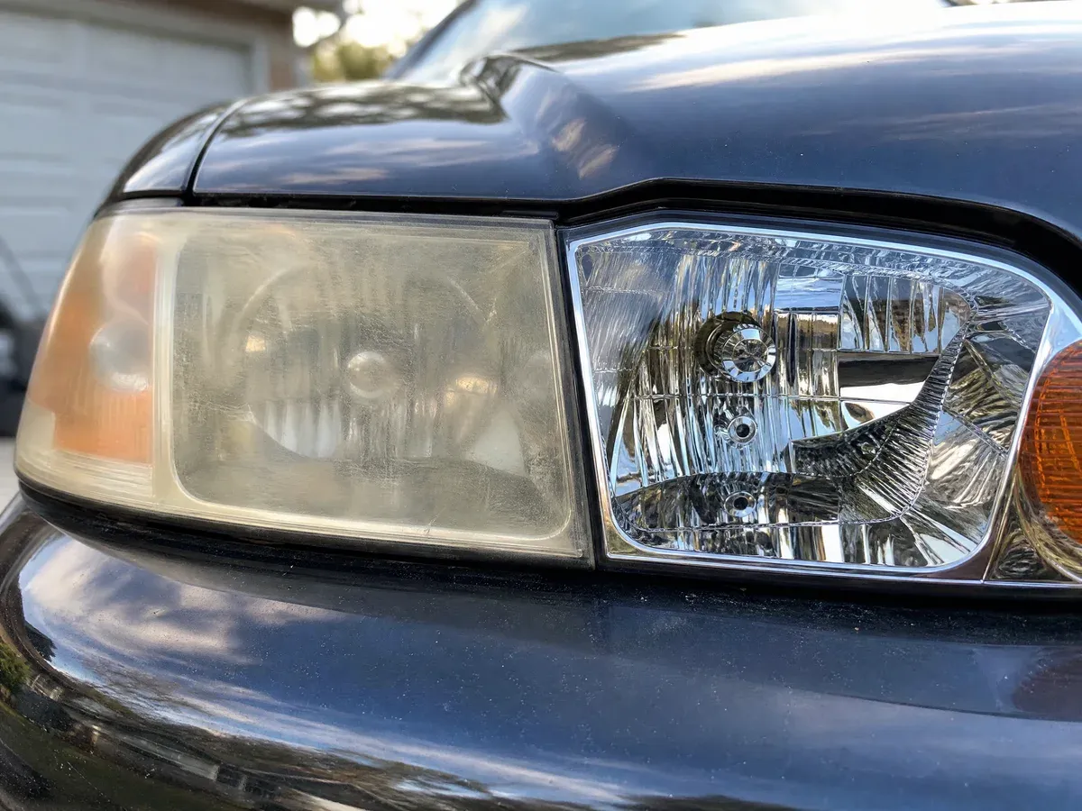 Clay bar treatment on a vehicle door — Scarabbodyworks Detailing in Austin, TX