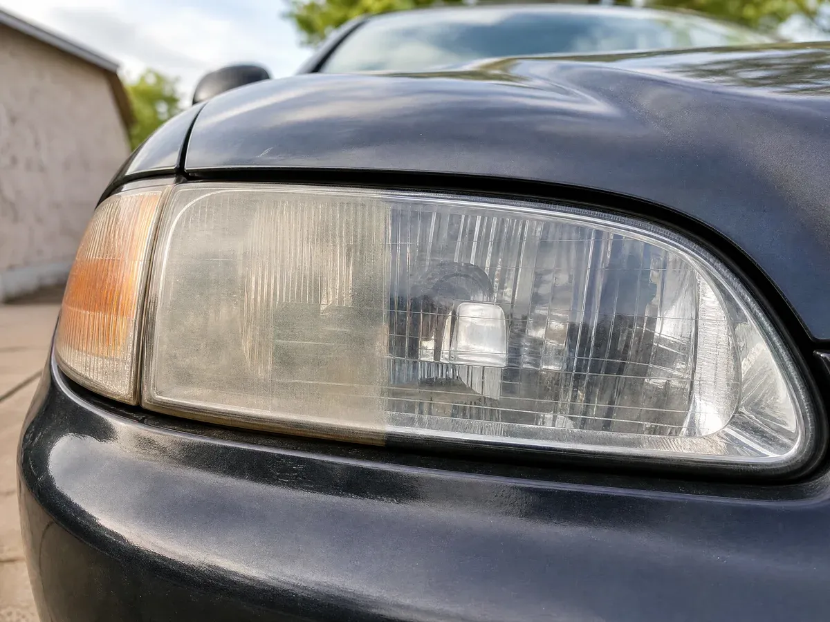 Headlight restoration — Scarabbodyworks Detailing in Austin, TX