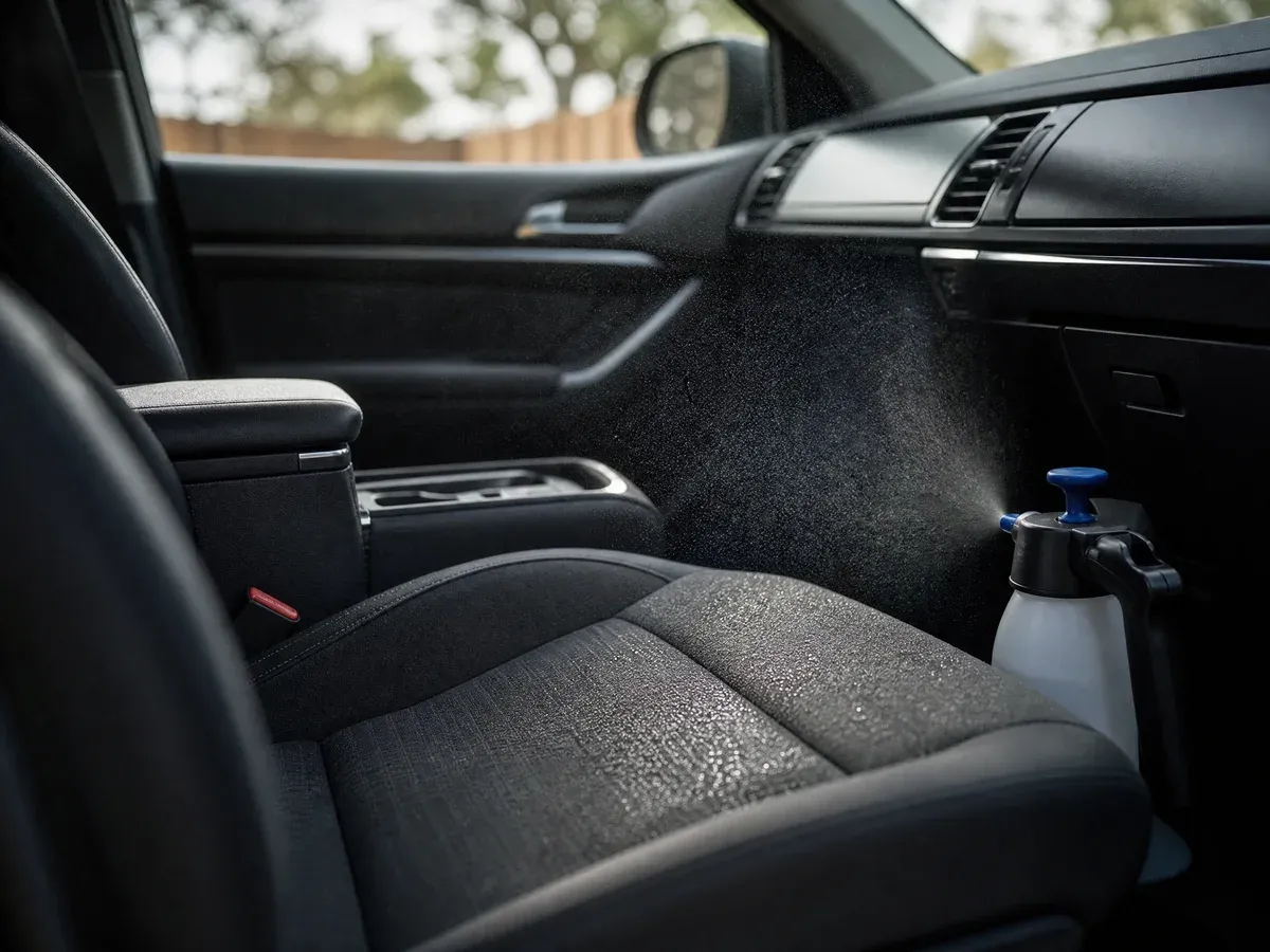 Allergy-friendly interior sanitization treatment