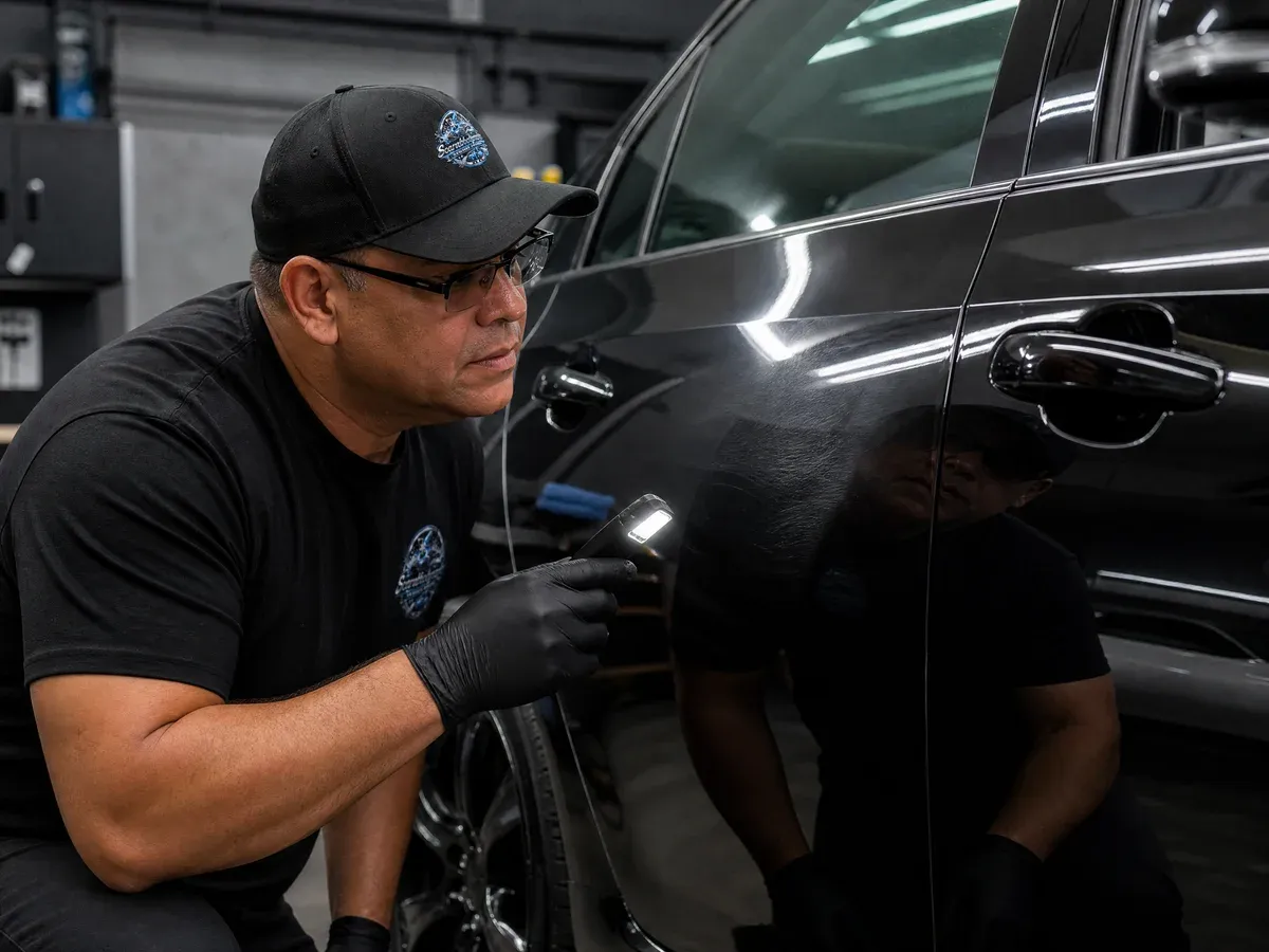 Corrected paint reflecting clearly — Scarabbodyworks Detailing in Austin, TX